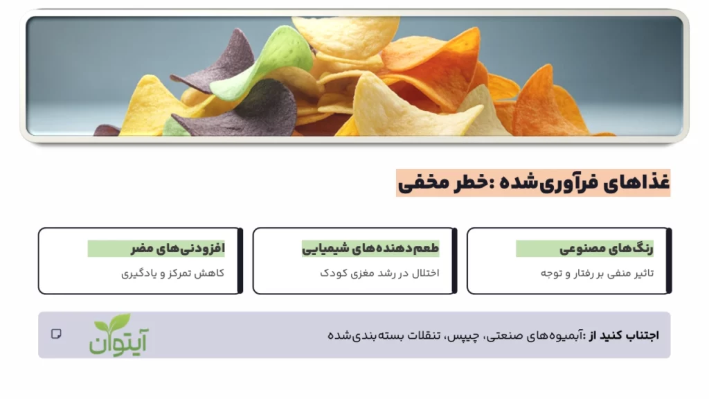 غذاهای فراوری شده