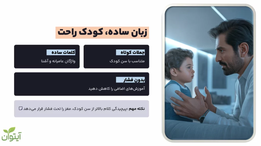 کلمات ساده برای یادگیری راحت کودک