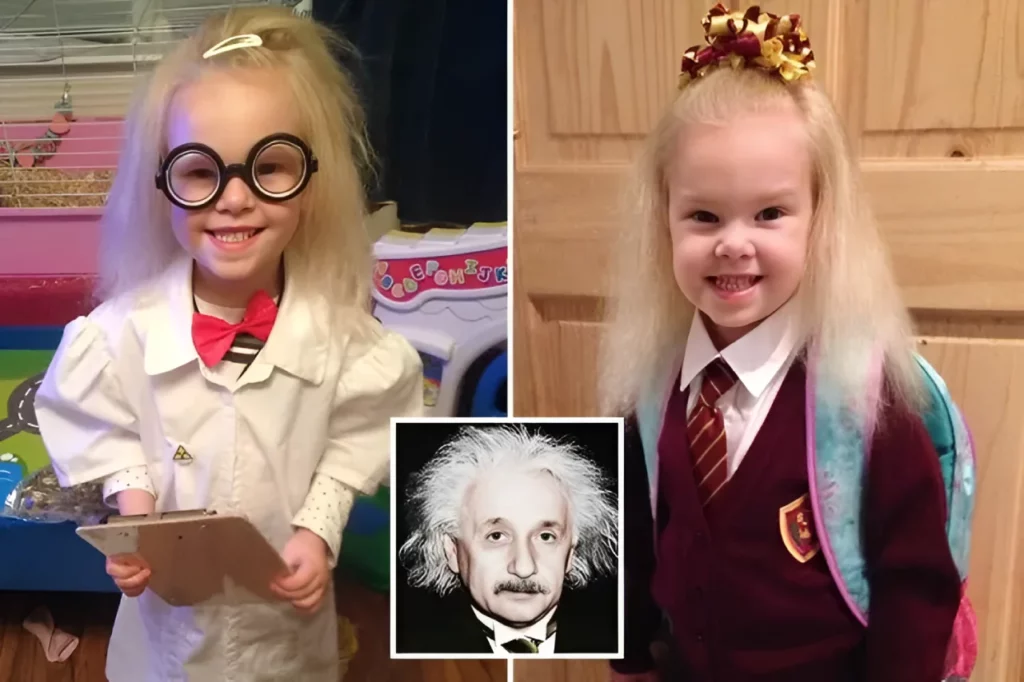 کودک مبتلا به سندرم انیشتین