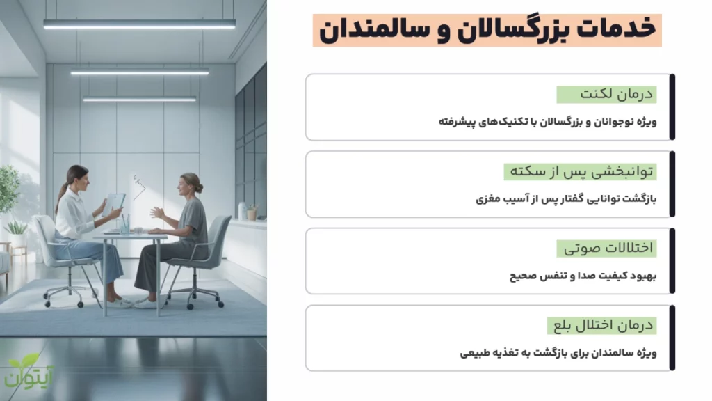 خدمات بزرگسالان و سالمندان